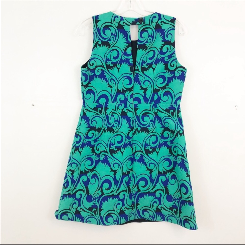 J Crew A-Aline Dress in Vineyard Jacquard (H2) - Picture 4 of 7